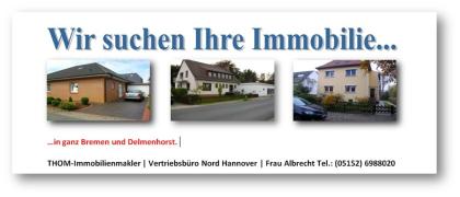 Familienhaus in Borgfeld gewünscht DHH o. EFH mit 5 Zimmern Garten u. Keller o