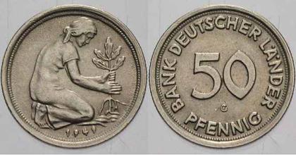 50 Pf Münze