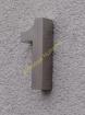 3D in Edelstahl 190mm Hoch und 40mm Tief -